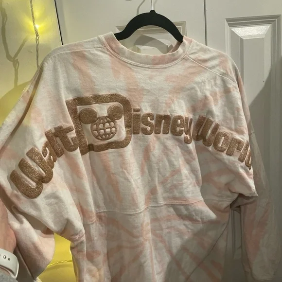 Disney Long Sleeve Tee - White and Pink - Picture 3 of 8